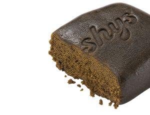 Résine Black Butter Hashys, morceau tamponné