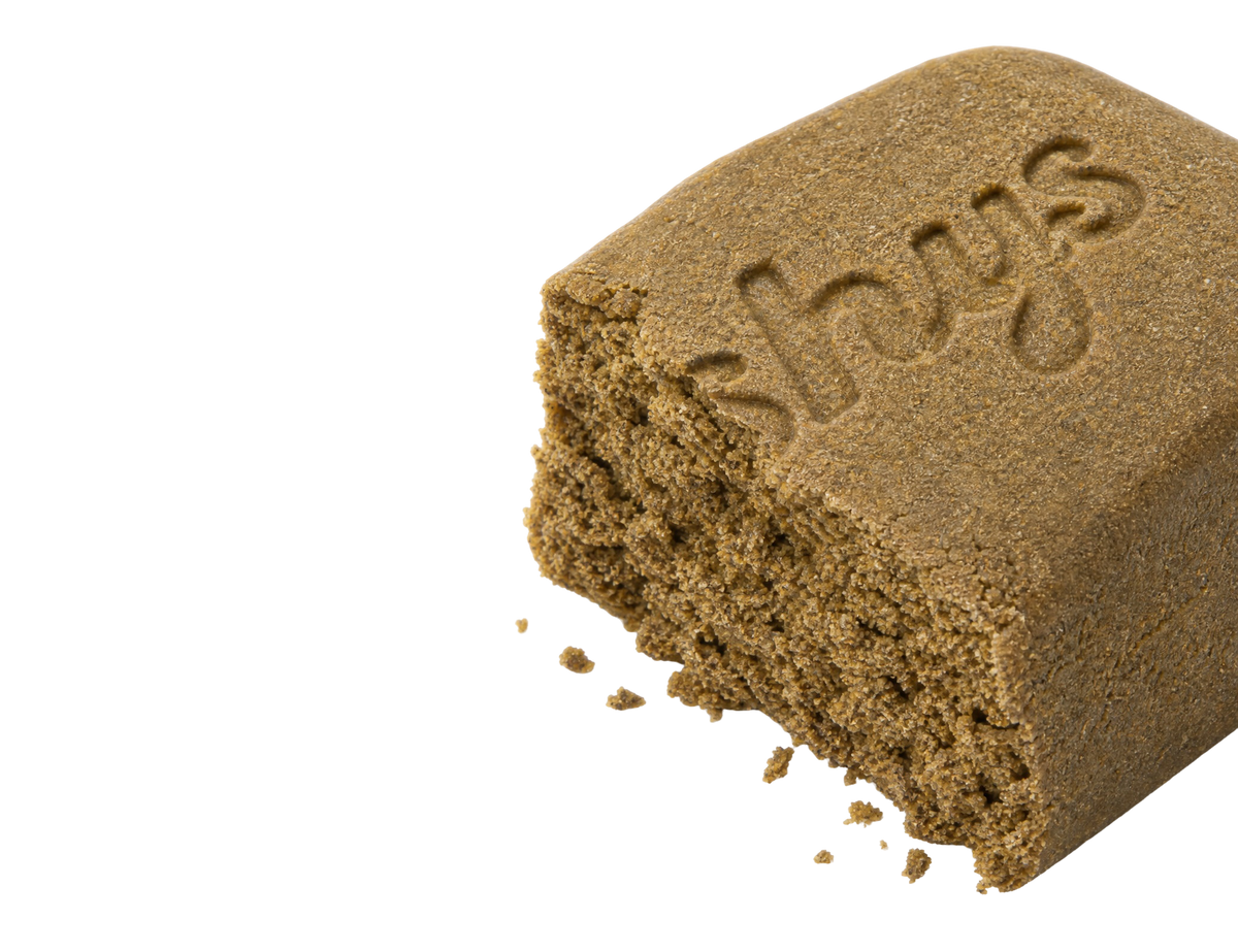 Résine Dry Kush Hashys, morceau tamponné