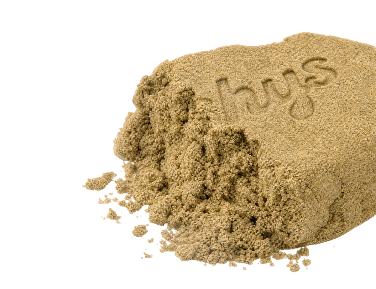 Pollen Mousse Hashys, motte tamponnée