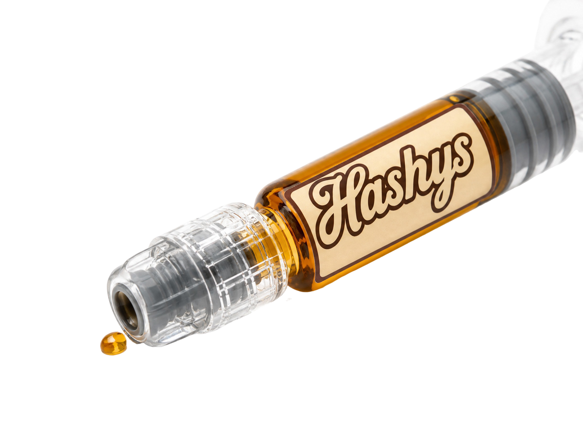 Wax CBD Hashys en seringue