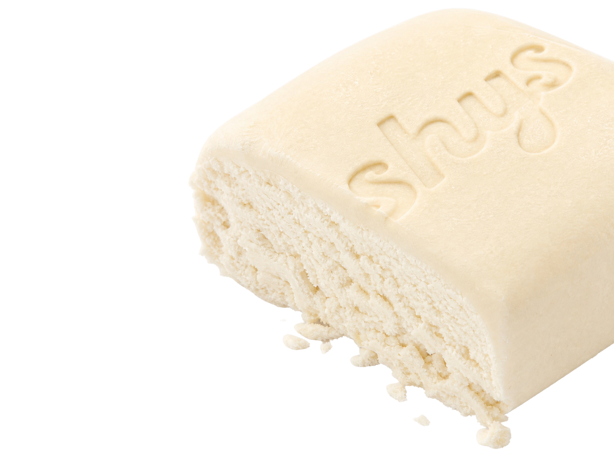 Résine White Piatella Hashys, morceau tamponné